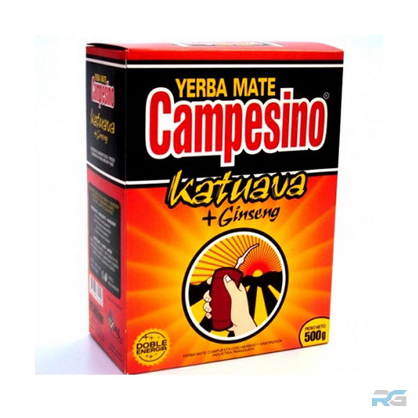 Yerba Campesino Katuava + Ginseng 500g| Rincon Gaucho Productos Argentinos | Distribucion en España y Europa