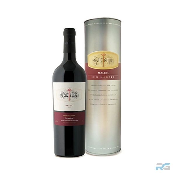 Vino San Felipe Malbec Sin Medera| Rincon Gaucho Productos Argentinos | Distribucion en España y Europa
