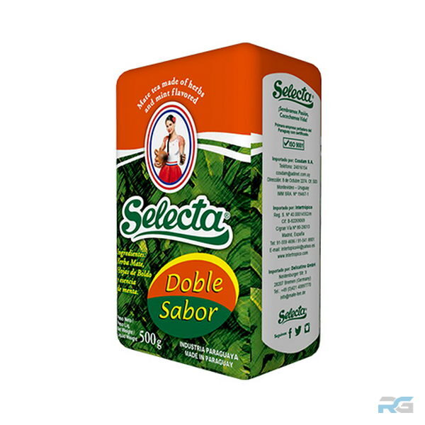 Yerba Selecta Doble sabor con Hierbas 500g| Rincon Gaucho Productos Argentinos | Distribucion en España y Europa