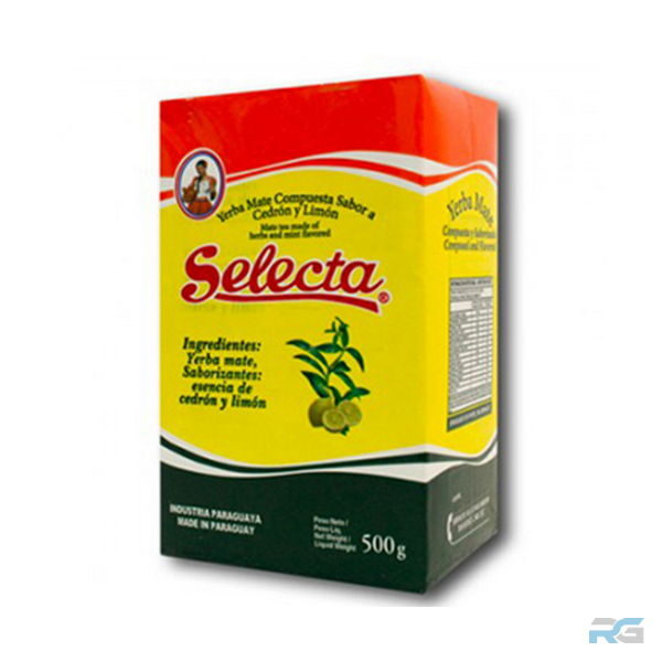 Yerba Selecta Limón 500g| Rincon Gaucho Productos Argentinos | Distribucion en España y Europa